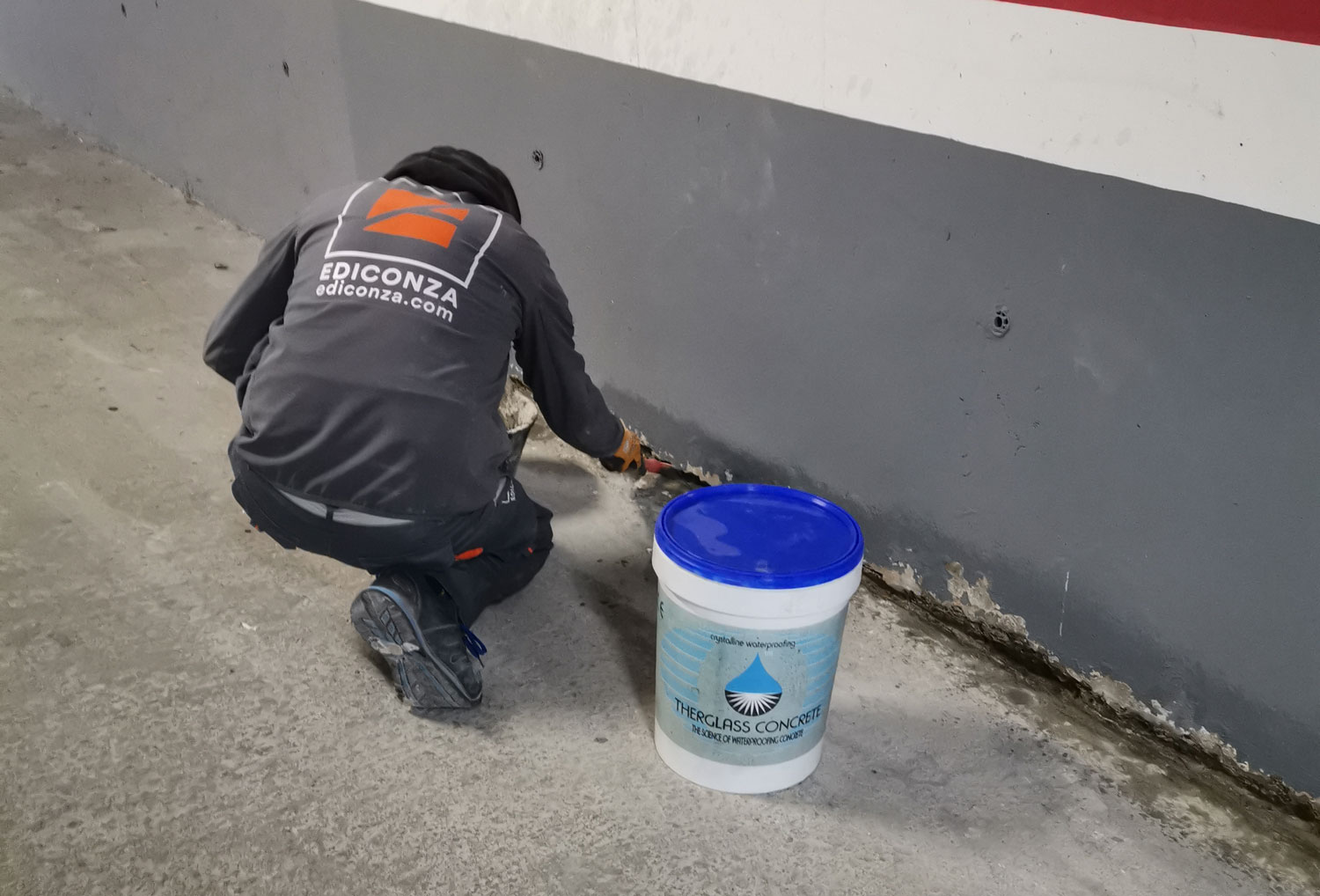 Nanocristalización TherGlass® Concrete